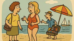 Vic: Prijateljici se pogovarjata o morju