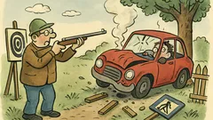 Vic: Razlika med slabim strelcem in voznikom?