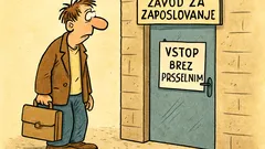 Vic: Brezposelni na Zavod, pa šok na vratih