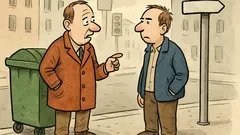 Vic: Si bil včeraj ob treh na vogalu?