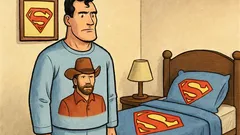 Vic: Otroci nosijo pižame s Supermanom