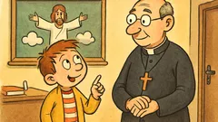 Vic: Janezek vpraša, ali je Bog povsod?