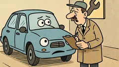 Vic: Na tehničnem pregledu avtu pije?