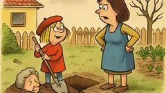 Vic: Tinka reče mami: »Našla sem babico«