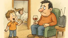 Vic: Janezek prihiti domov in reče