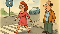 Vic: Moja prijateljica dvakrat prečka cesto