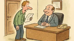 Vic: Janez pride k šefu s plačilnim listom…