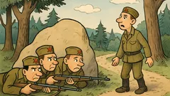 Vic: Partizani čakajo Nemce v zasedi...