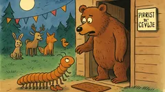 Vic: Medved priredi zabavo in povabi stonogo