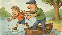 Vic: Mama vpraša, kaj dela očim