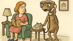 Vic: Kakšna je razlika med moškim in E.T.?