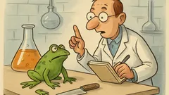 Vic: V laboratoriju rečejo žabi: »Skoči!«