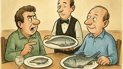 Vic: Jože in Franci naročita veliko ribo