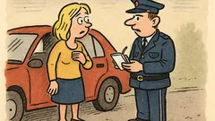 Vic: Ustavi policist blondinko in reče...