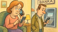 Vic: Žena Gorenjcu pošlje SMS za 50€