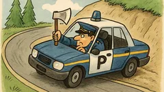 Vic: Zakaj imajo policaji sekiro v avtu?