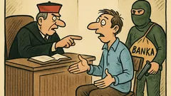 Vic: Sodnik obtoženemu: Zakaj ste oropali banko?