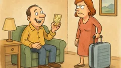 Vic: Mož vpraša ženo o lotu