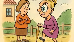 Vic: Soseda je šla na botoks…