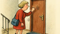 Vic: Nežka pri jasnovidki trka na vrata