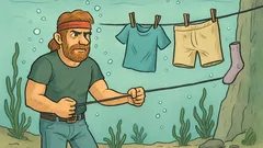 Vic: Chuck Norris suši perilo pod vodo