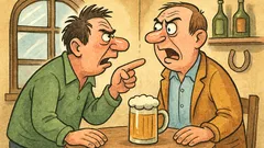 Vic: V gostilni se prepirata Jože in Marko…