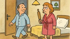 Vic: Mož je vstal dobre volje...