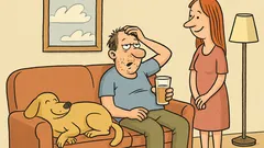 Vic: Pes pije, jaz pa sem lenuh?