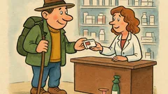 Vic: Pohorc pride v lekarno ...