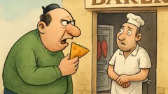 Vic: Mujo kupi burek, pa se vrne