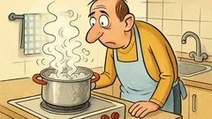 Vic: Dve kocki ledu v vreli vodi