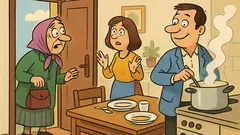 Vic: Tašča pride nepričakovano pred kosilom