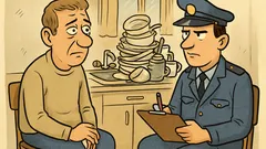 Vic: Policist zaslišuje moškega: kdaj ste ugotovili