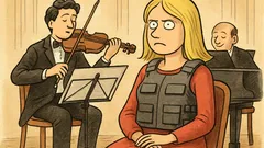 Vic: Zakaj blondinka nosi neprebojni jopič?