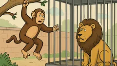 Vic: V živalskem vrtu iščejo opico