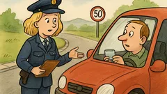 Vic: Blondinka ustavi voznika in vpraša