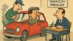 Vic: Na tehničnem pregledu avto pije preveč?