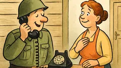 Vic: Janez pokliče ženo s fronte