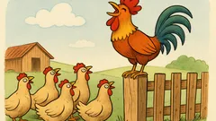 Vic: Zakaj petelin tako veselo kikirika?