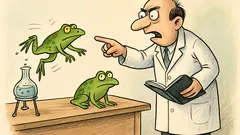 Vic: V laboratoriju ukažejo žabi: »Skoči!«