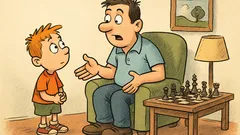 Vic: Janezek vpraša očeta o varnem športu