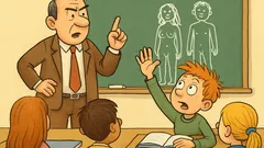 Vic: Janezek v šoli o Adamu in Evi