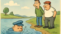 Vic: Slovenec, Bosanec in Hrvat pod vodo