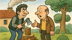 Vic: Hanza, veš, zakaj ne kurimo z lesom?