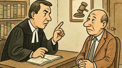 Vic: Odvetnik tik pred obravnavo...