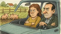 Vic: Marta vpraša: »Tvoji sorodniki?«