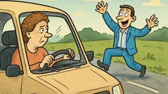 Vic: Danes sem skoraj povozila Modrijana