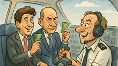 Vic: Na letalu se pogovarjata Pahor in Janša