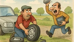 Vic: Mujo kupi mercedesa in gre domov