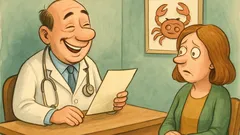 Vic: Pacientka vpraša zdravnika za rezultate izvidov